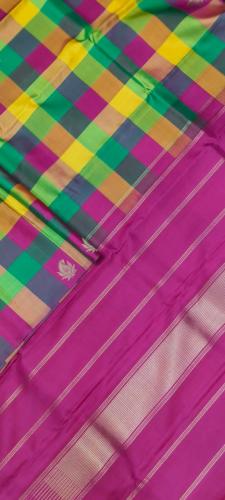 SAREES KPM SILK WITH BLOUSE A